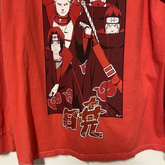 Naruto Akatsuki Long Sleeve T-Shirt Size Medium - Picture 7 of 7